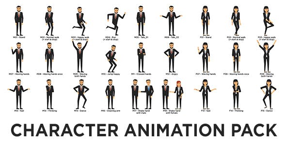 character animation after effects free download