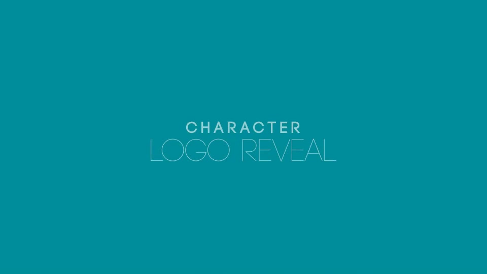 Character Logo Reveal - Download Videohive 15513604