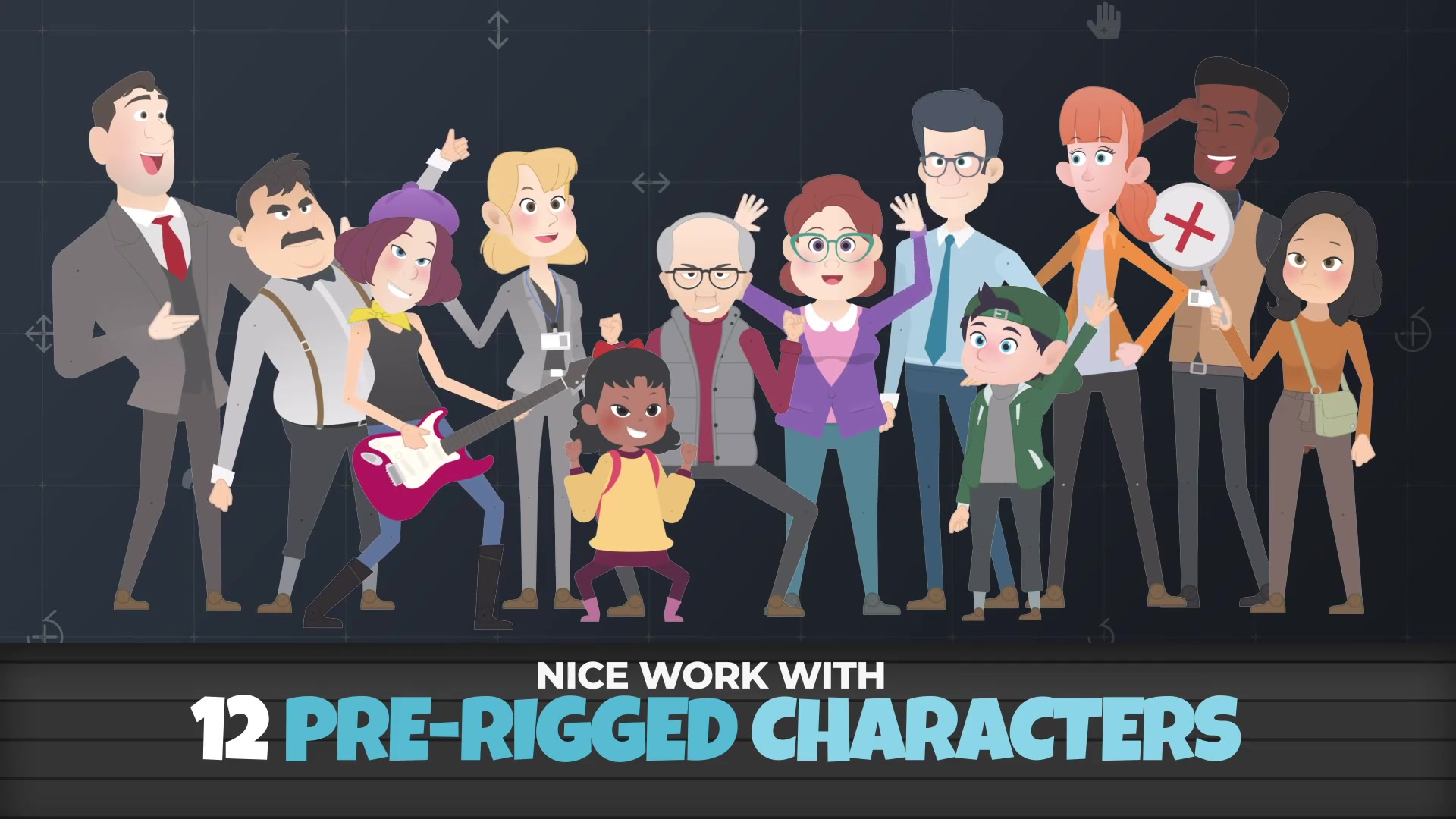 Character Rigging Mock Up Animations Videohive 30582147 After Effects Image 6