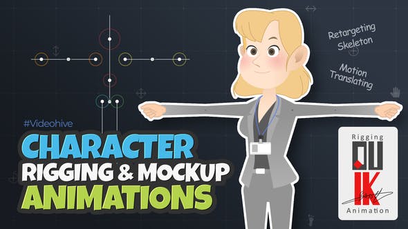 Character Rigging Mock Up Animations - 30582147 Download Videohive