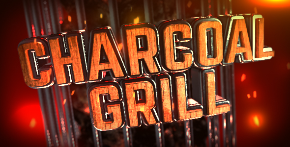 Charcoal Grill Logo Reveal - Download Videohive 14920424