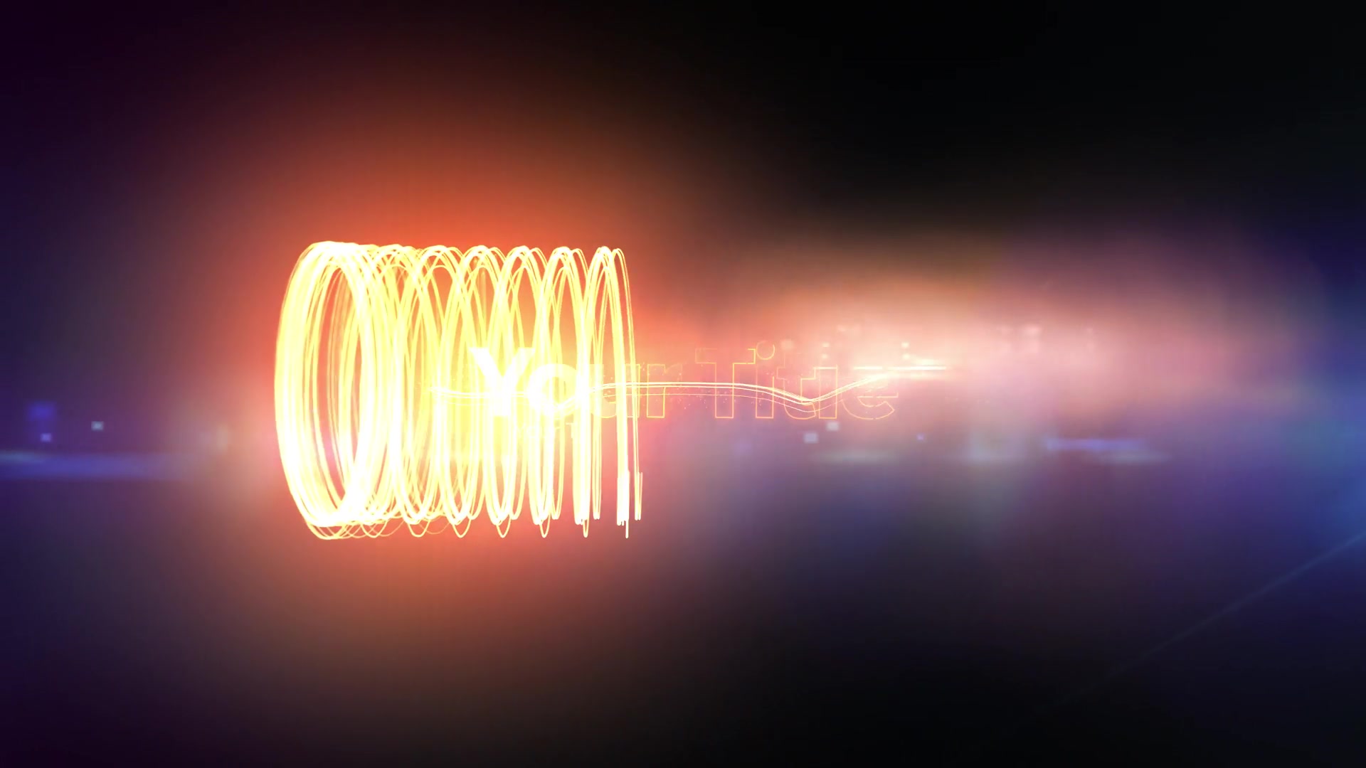 Charging Streaks Title - Download Videohive 22530966