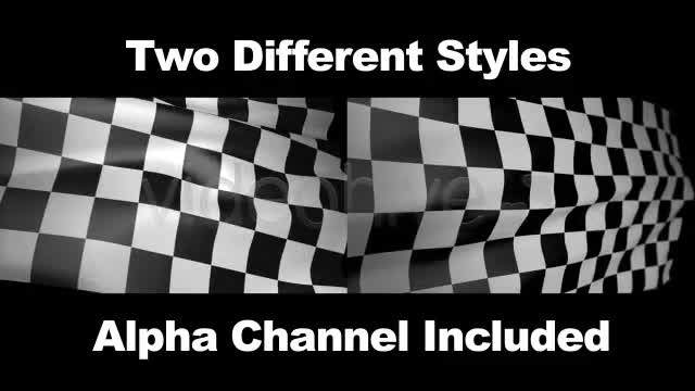 Checkered Finish Line Race Flag Series of 2 Videohive 1195854 Motion Graphics Image 1