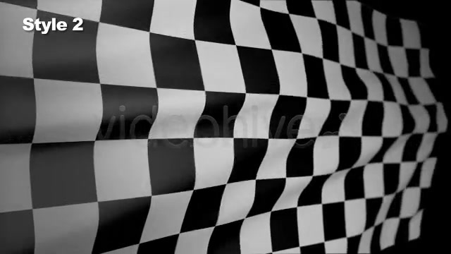 Checkered Finish Line Race Flag Series of 2 Videohive 1195854 Motion Graphics Image 7