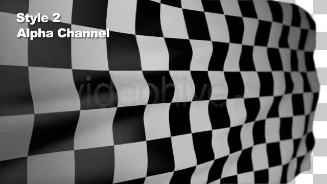 Checkered Finish Line Race Flag Series of 2 Videohive 1195854 Motion Graphics Image 9