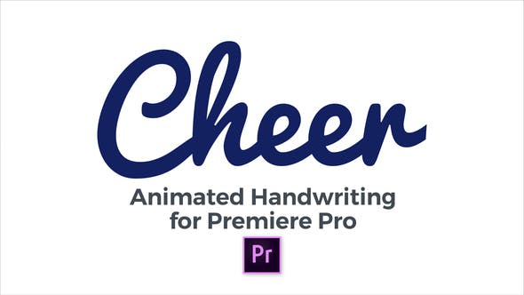 Cheer Animated Handwriting Typeface - 22747651 Videohive Download