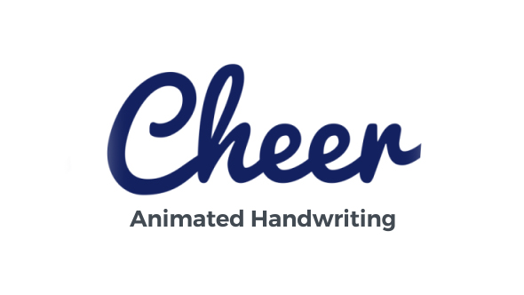 Cheer Animated Handwriting Typeface - Download Videohive 20929630