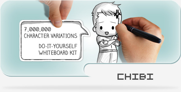 Chibi A Whiteboard and Cutout Do It Yourself Kit - Download Videohive 6155872
