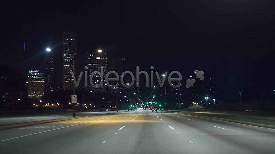 Chicago Night Drive  Videohive 6663150 Stock Footage Image 4