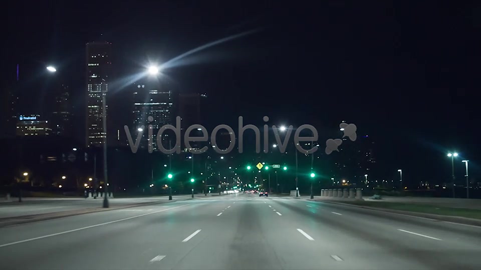 Chicago Night Drive  Videohive 6663150 Stock Footage Image 6