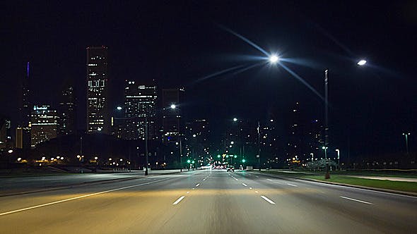 Chicago Night Drive  - Download 6663150 Videohive