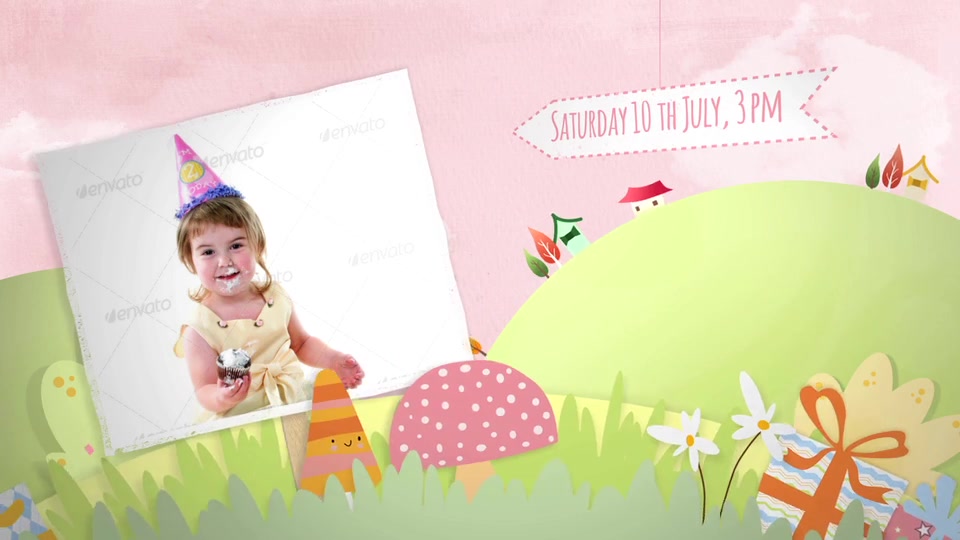 Children Memory Album And Birthday Invitation Videohive 11356837 After Effects Image 13
