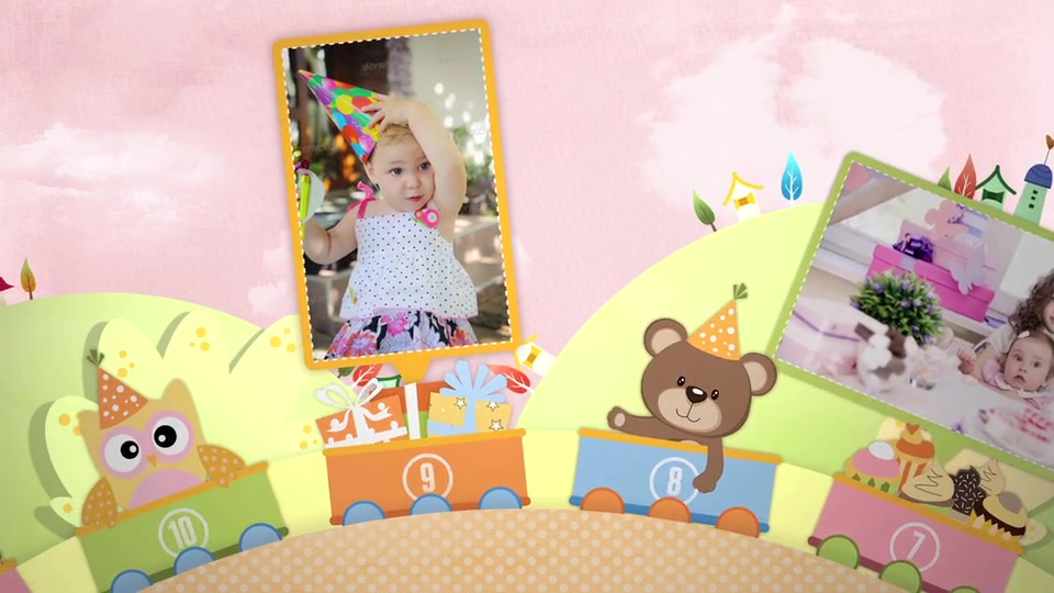 Children Memory Album And Birthday Invitation Videohive 11356837 After Effects Image 7
