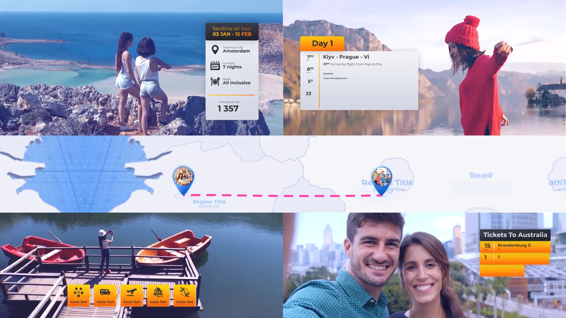 Chile Map Republic of Chile Travel Map Videohive 30492274 After Effects Image 4