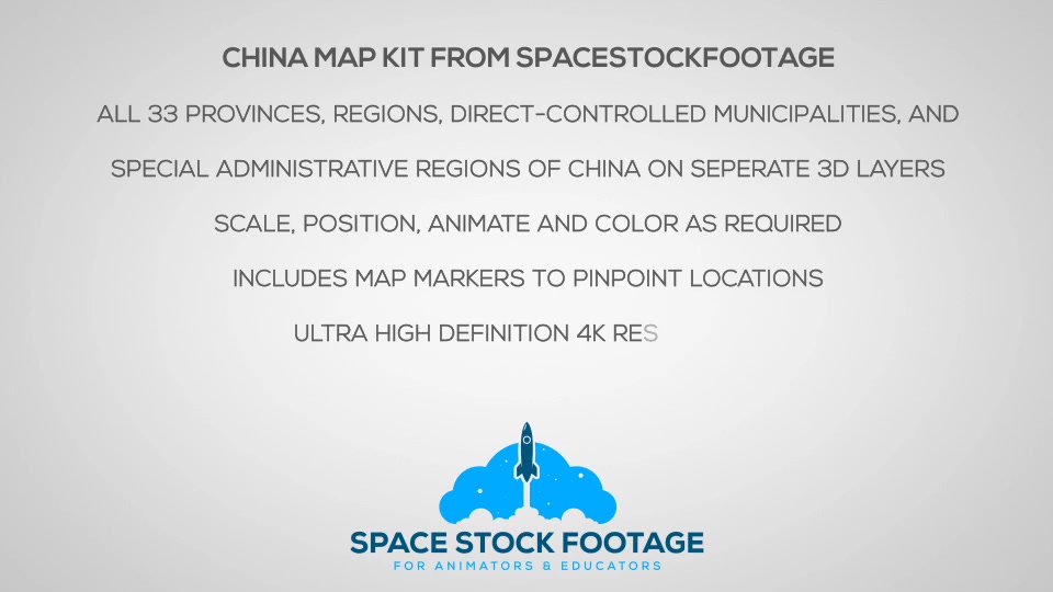 China Map Kit - Download Videohive 17854136