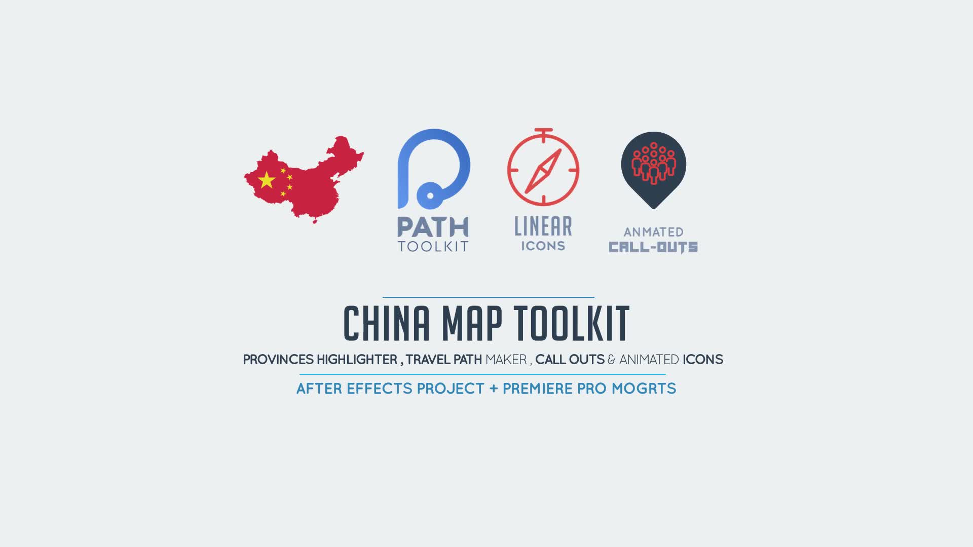 China Map Toolkit Videohive 29533633 After Effects Image 1