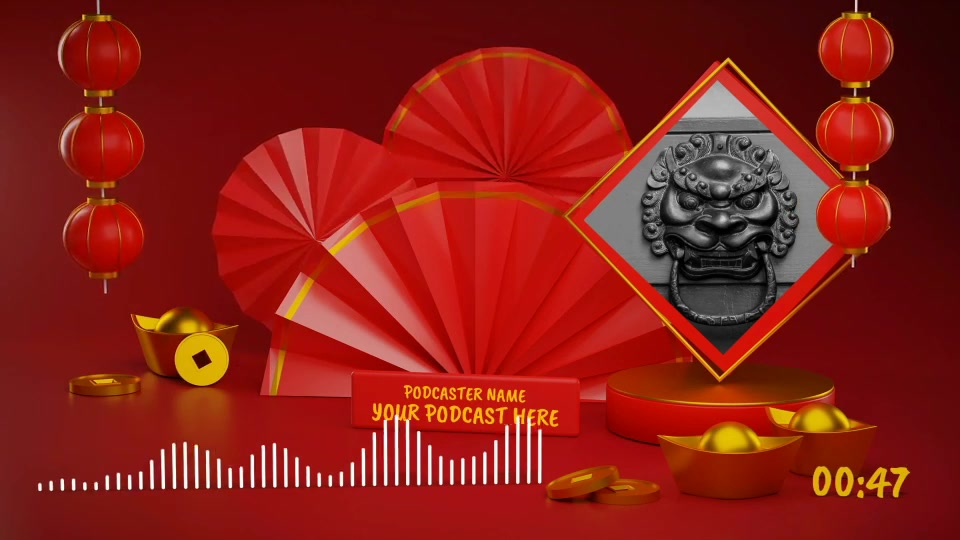 Chinese Music and Podcast Visual Videohive 30198321 After Effects Image 10