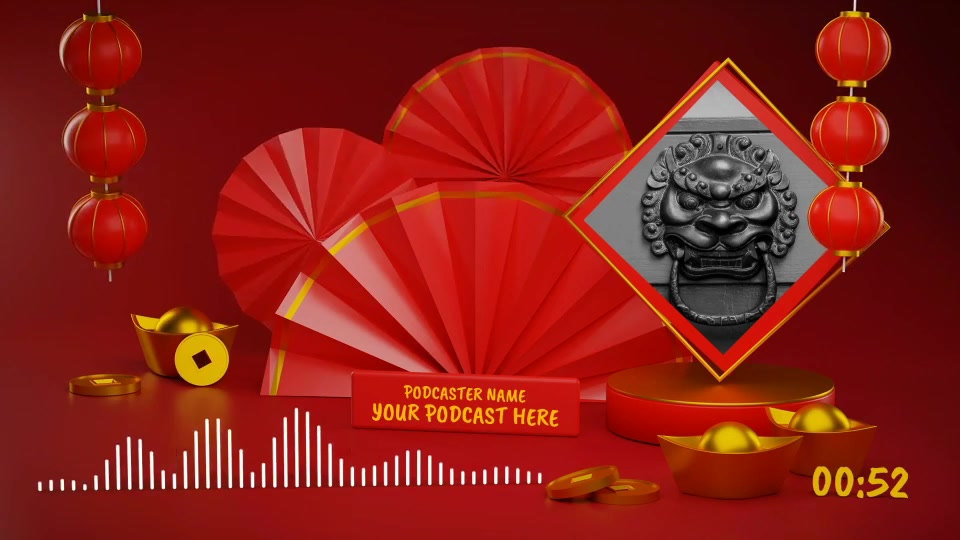 Chinese Music and Podcast Visual Videohive 30198321 After Effects Image 11
