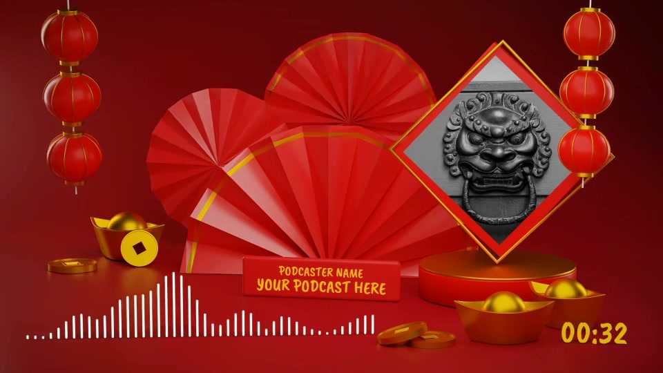 Chinese Music and Podcast Visual Videohive 30198321 After Effects Image 7