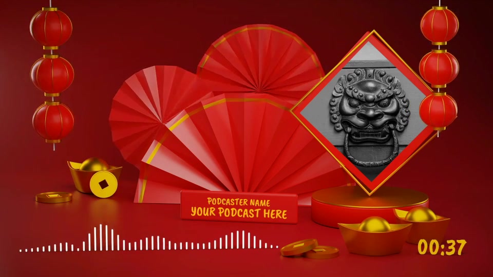 Chinese Music and Podcast Visual Videohive 30198321 After Effects Image 8