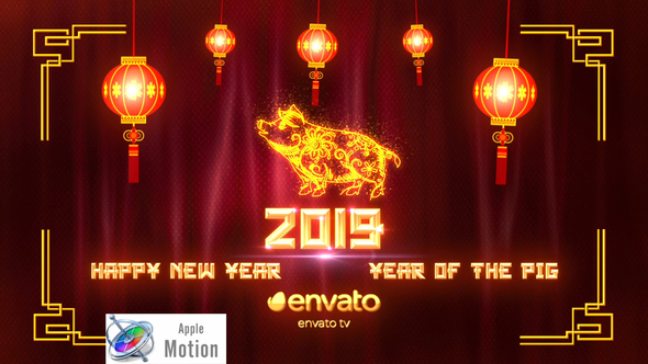 Chinese New Year 2019 Apple Motion - Download Videohive 22637521