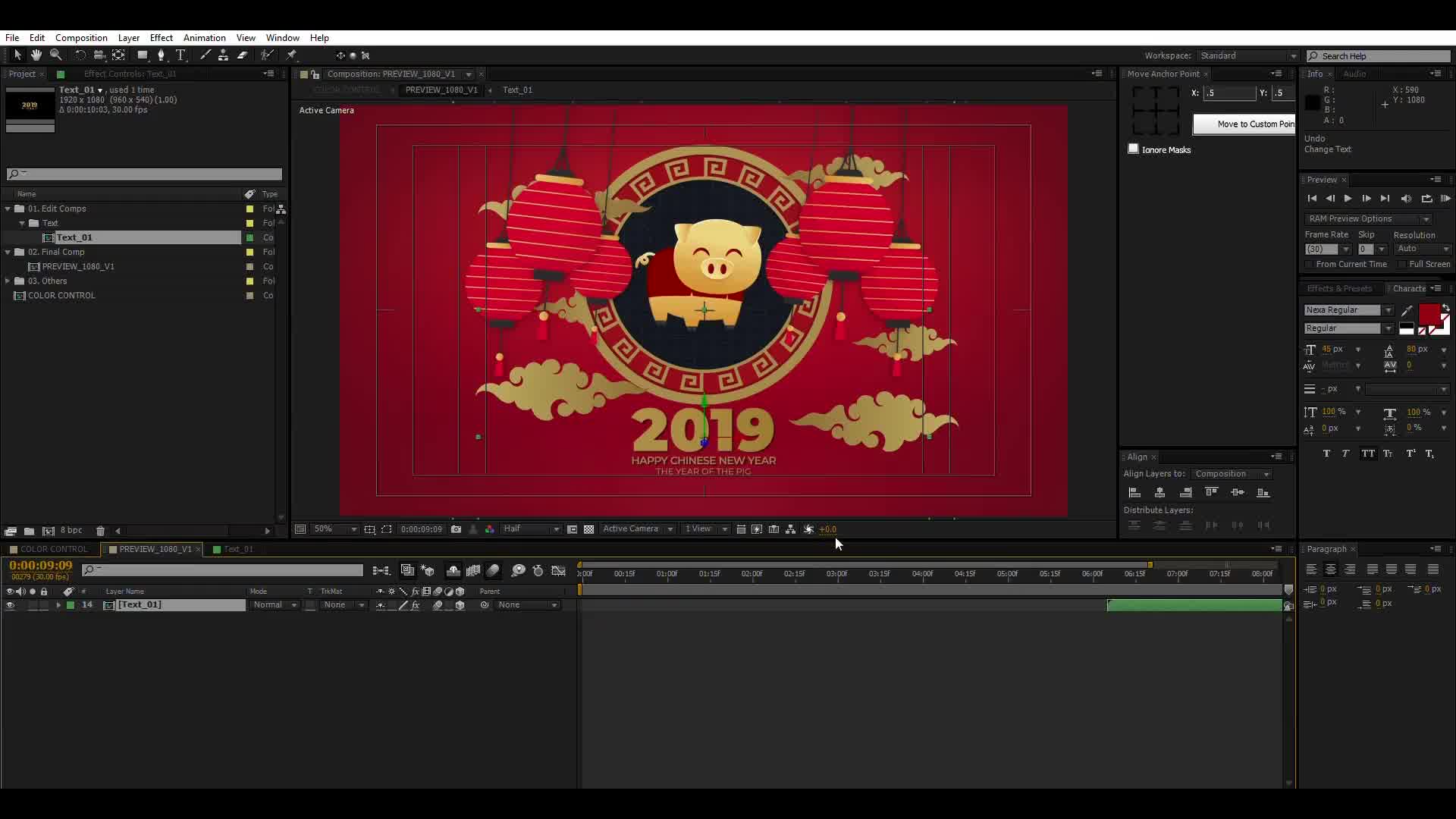 Chinese New Year 2019 Videohive 23204983 After Effects Image 10