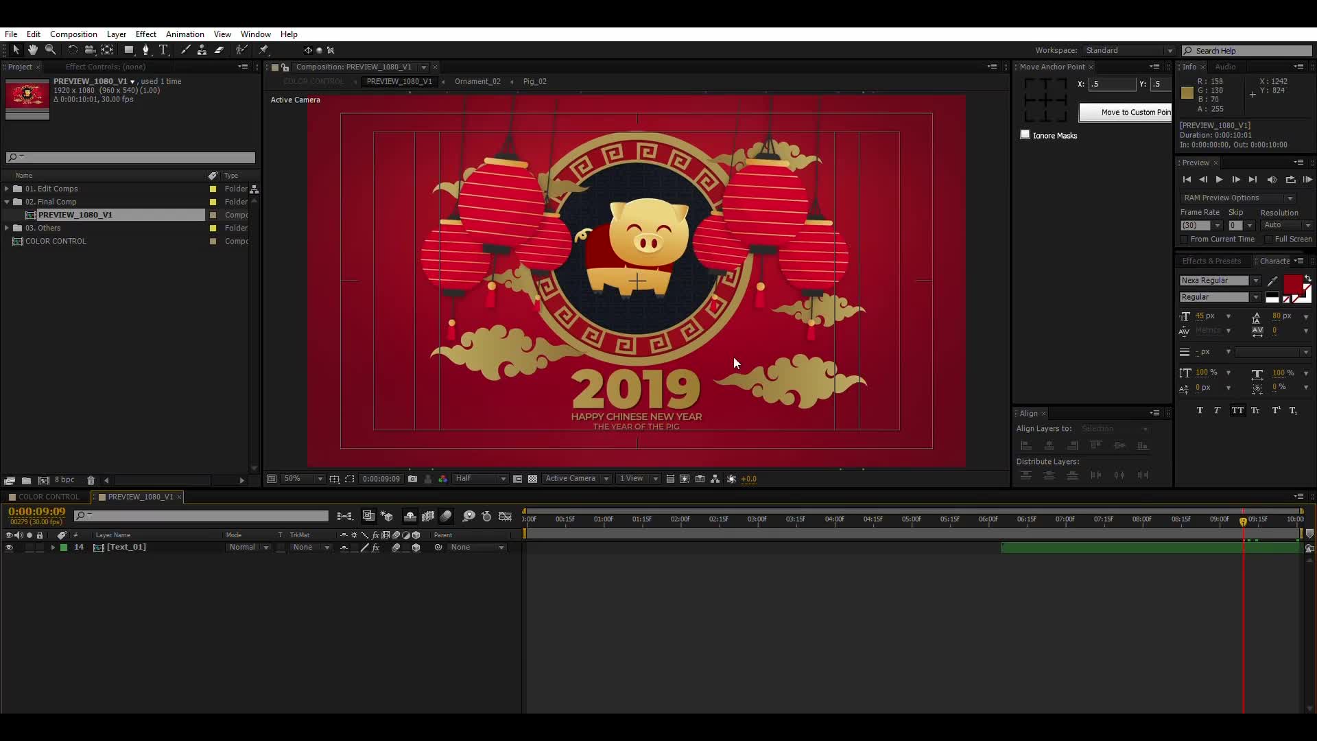 Chinese New Year 2019 Videohive 23204983 After Effects Image 8