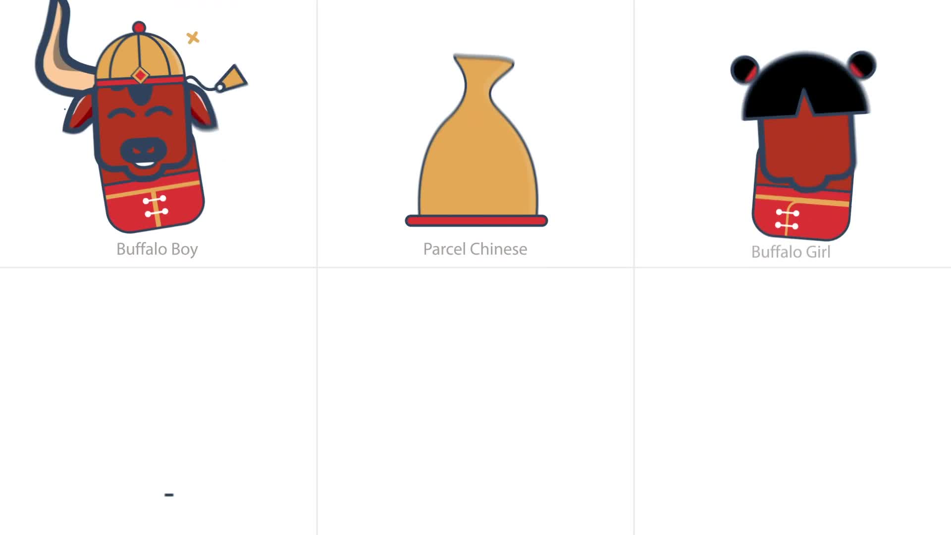 Chinese New Year Animation Icons | Premiere Pro MOGRT Videohive 30202453 Premiere Pro Image 8