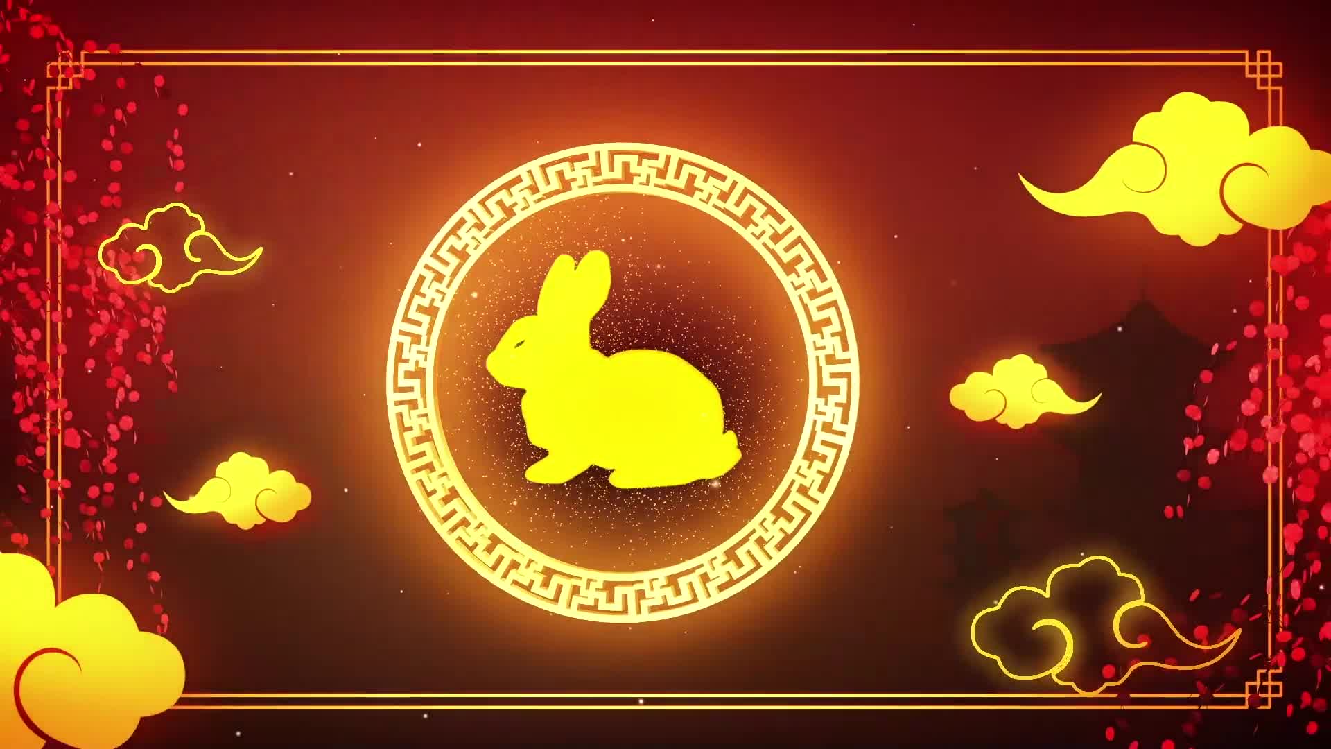 Chinese New Year Creative Logo Reveal Videohive 42928230 After Effects Image 1