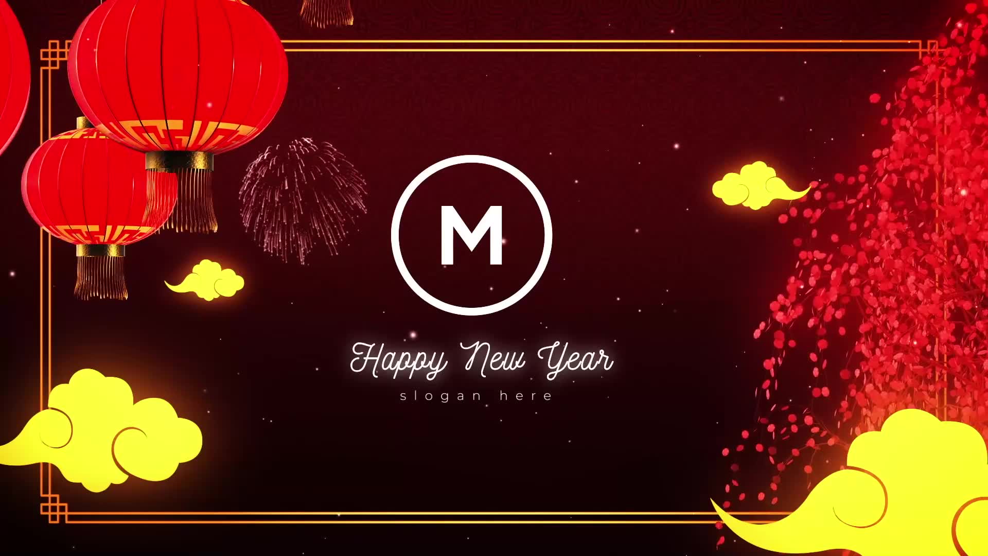 Chinese New Year Creative Logo Reveal Videohive 42928230 After Effects Image 7