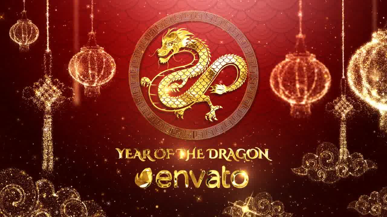 Chinese New Year Dragon Titles Videohive 50309950 After Effects Image 11