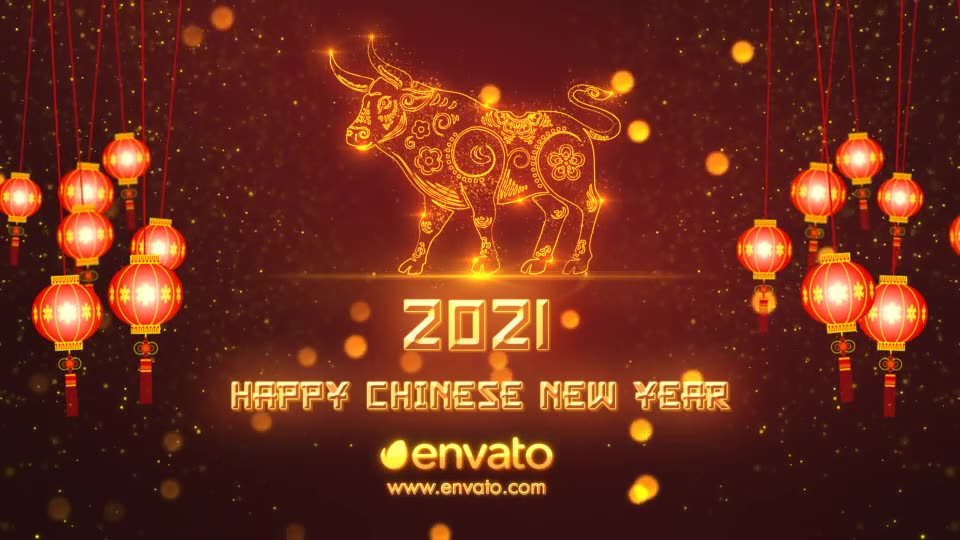 Chinese New Year Greetings 2021 Videohive 29968357 After Effects Image 8