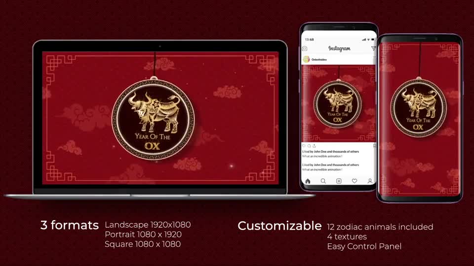Chinese New Year Intro Videohive 29965879 After Effects Image 1