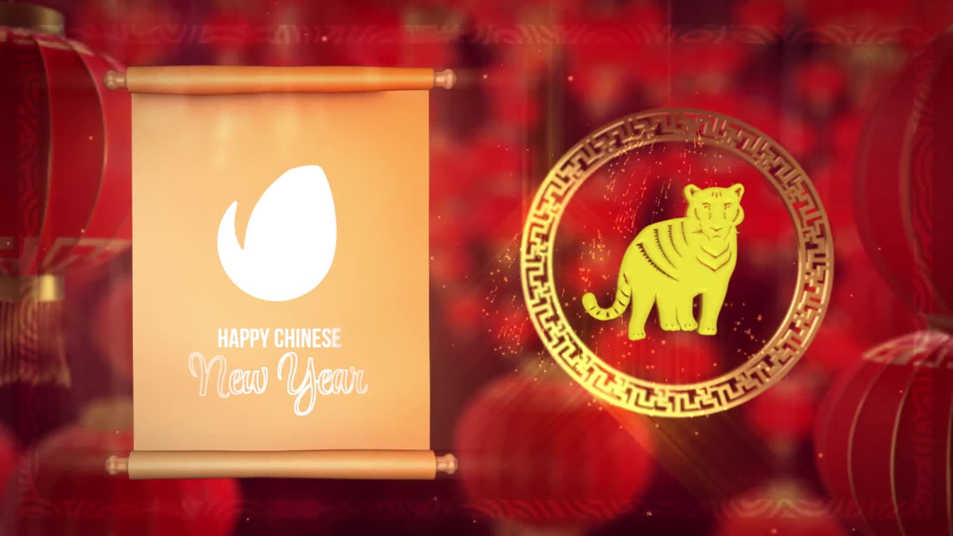 Chinese New Year Logo Reveal Videohive 35240252 Apple Motion Image 7