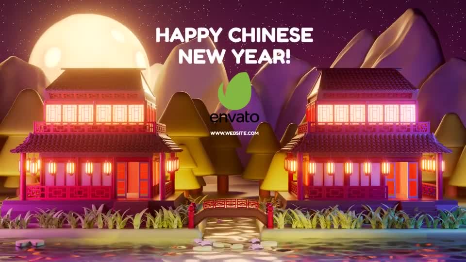 Chinese New Year Logo Reveal Videohive 35599430 After Effects Image 9