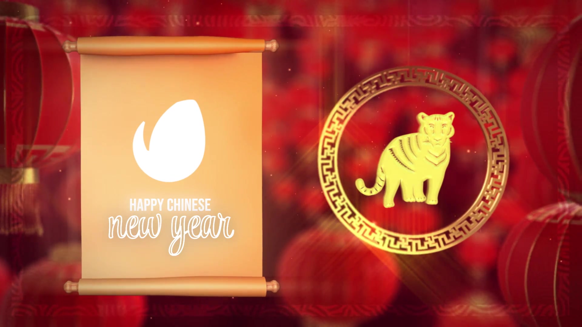 Chinese New Year Logo Reveal Videohive 35197346 After Effects Image 4