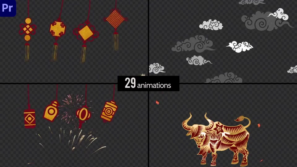 Chinese New Year Toolbox MOGRT Videohive 29993958 Premiere Pro Image 5