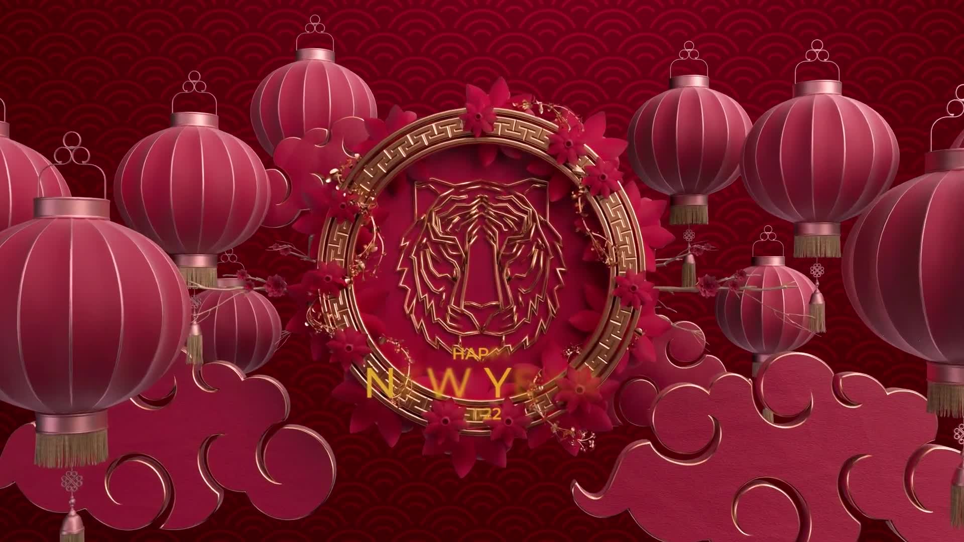 Chinese New Years Eve Elegant Logo Reveal Videohive 35432759 After Effects Image 5