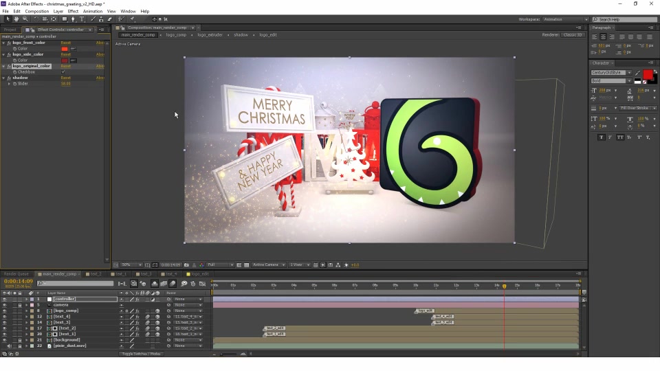 Christmas Videohive 25209281 After Effects Image 8