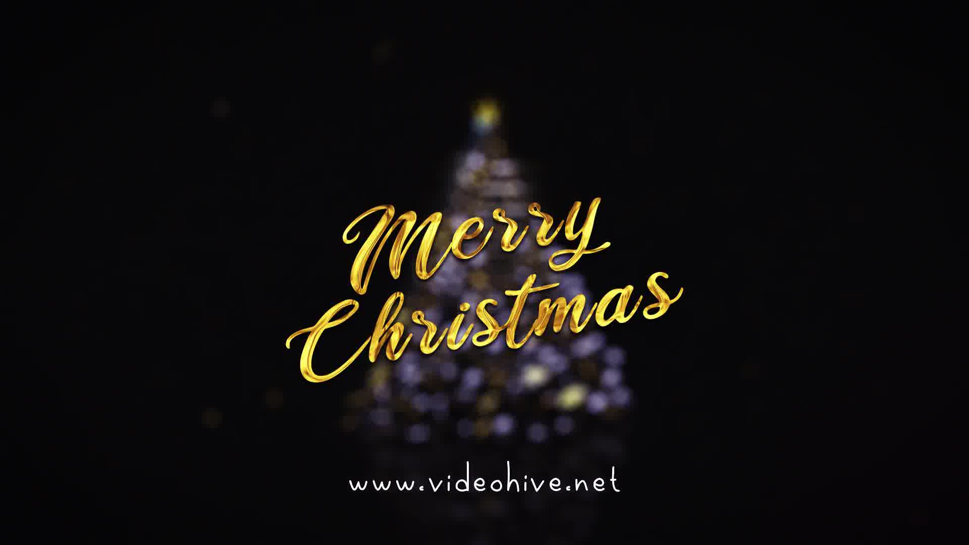 Christmas and New Year Gold Logo Videohive 25253545 After Effects Image 11