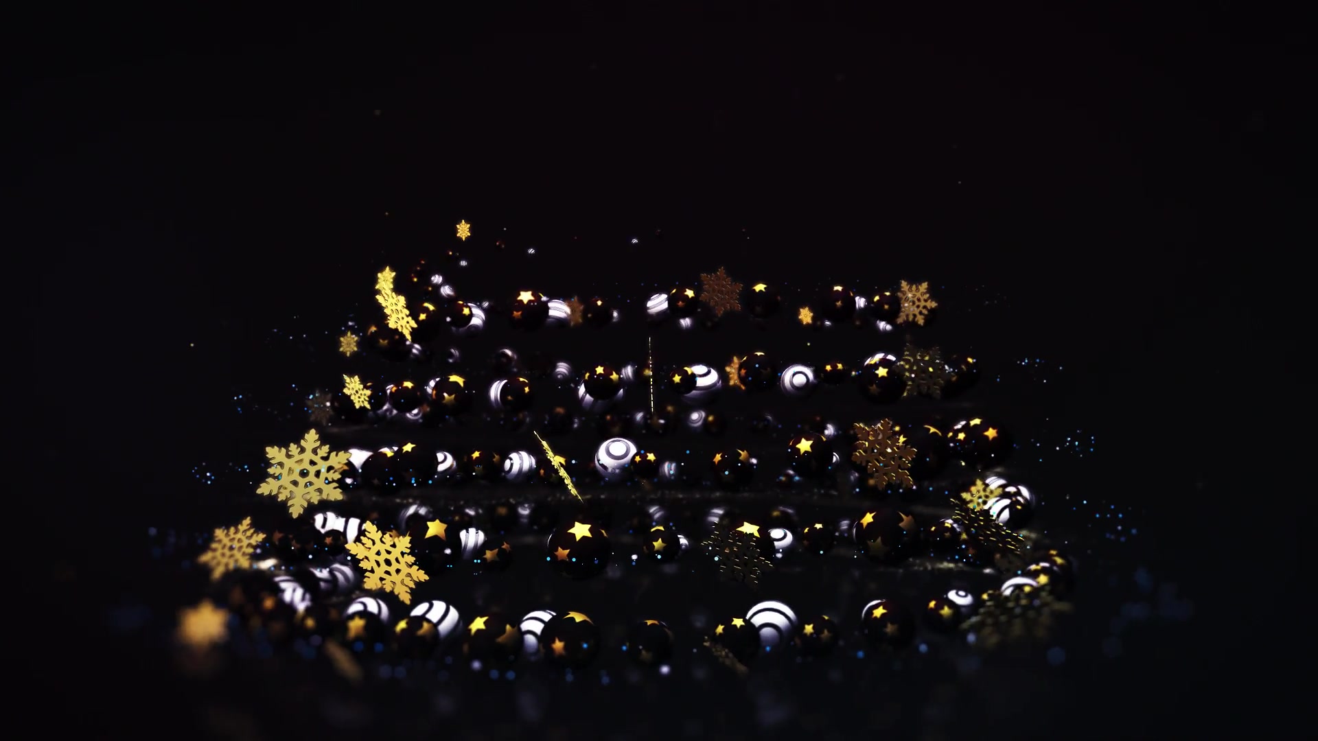 Christmas and New Year Gold Logo Videohive 25253545 After Effects Image 3