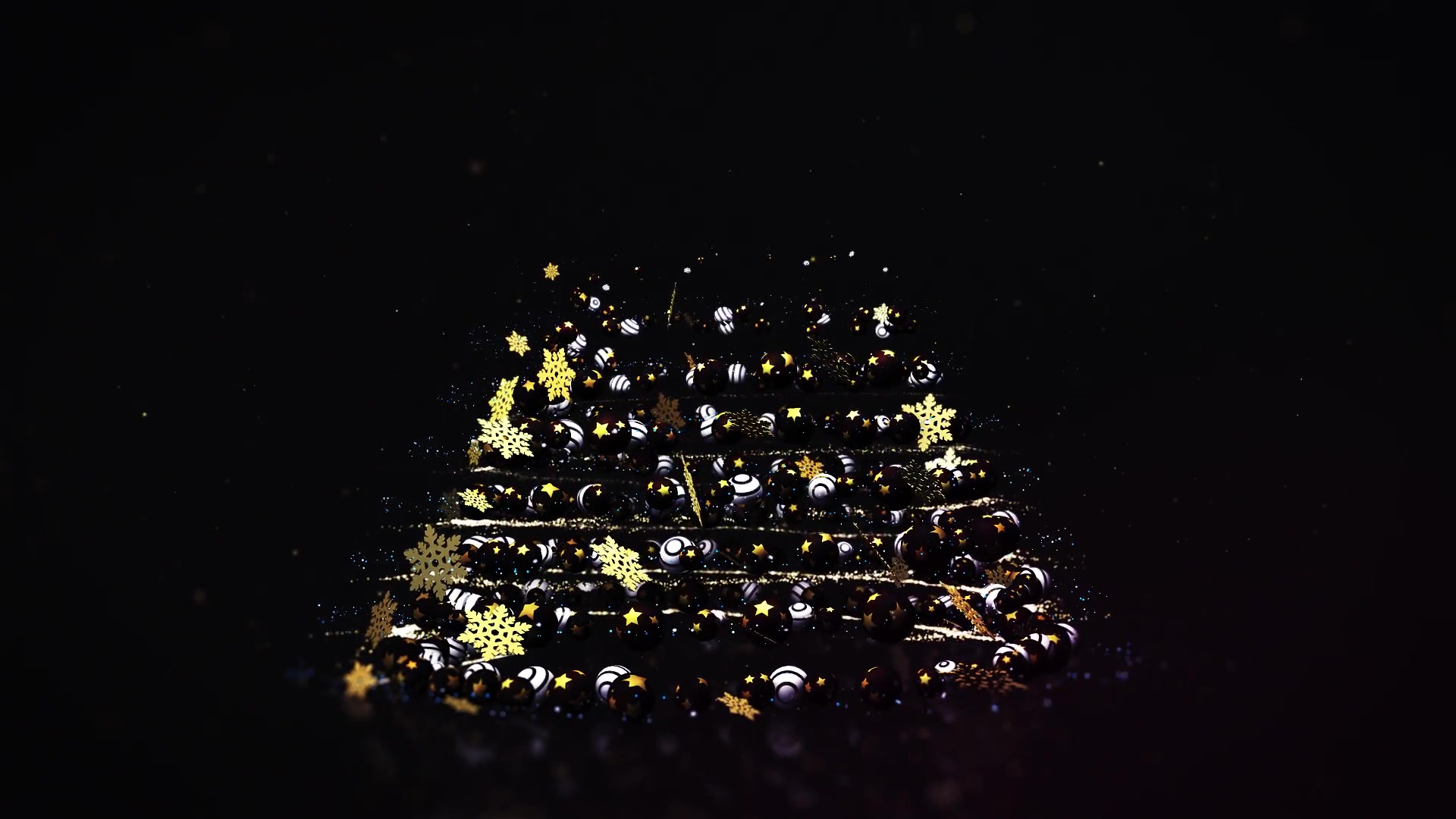 Christmas and New Year Gold Logo Videohive 25253545 After Effects Image 4