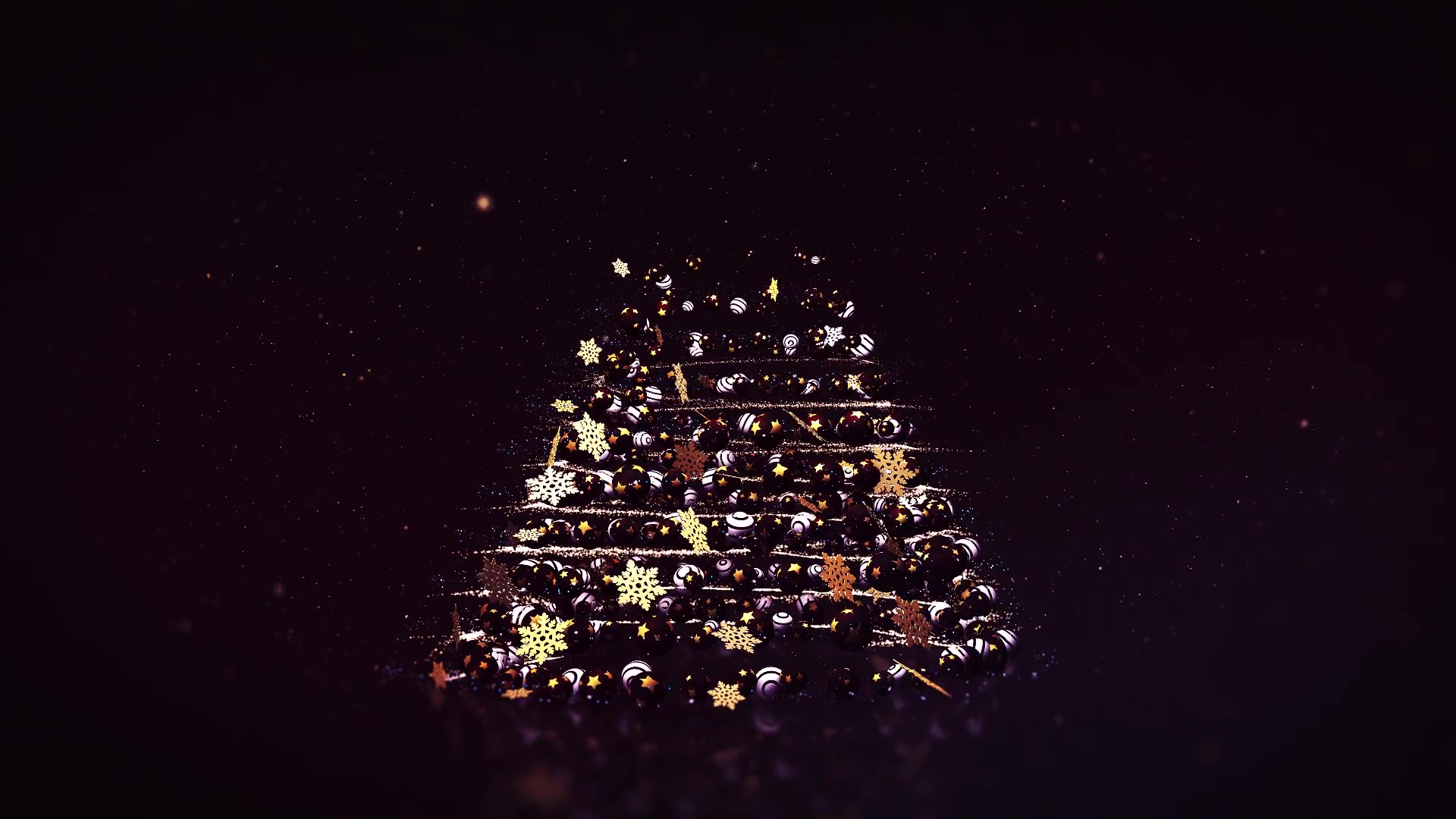 Christmas and New Year Gold Logo Videohive 25253545 After Effects Image 5