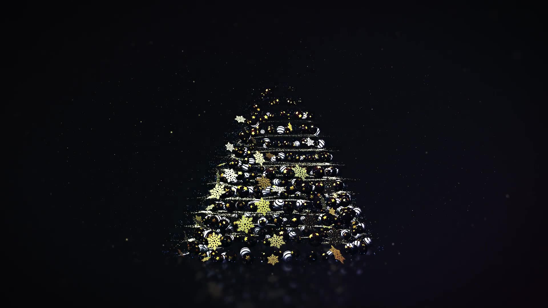 Christmas and New Year Gold Logo Videohive 25253545 After Effects Image 6
