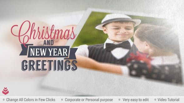 Christmas and New Year Greetings - Download 9550435 Videohive