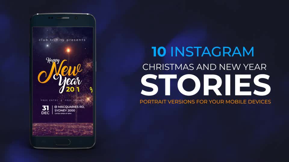 Christmas and New Year I Instagram Stories Videohive 23051131 After Effects Image 1