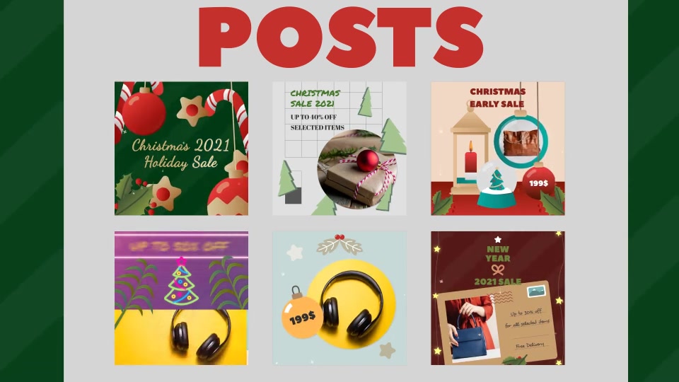 Christmas and New Year Sale Stories Pack Videohive 29509117 After Effects Image 9