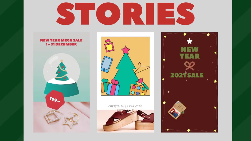 Christmas and New Year Sale Stories Pack Videohive 29606734 Premiere Pro Image 7