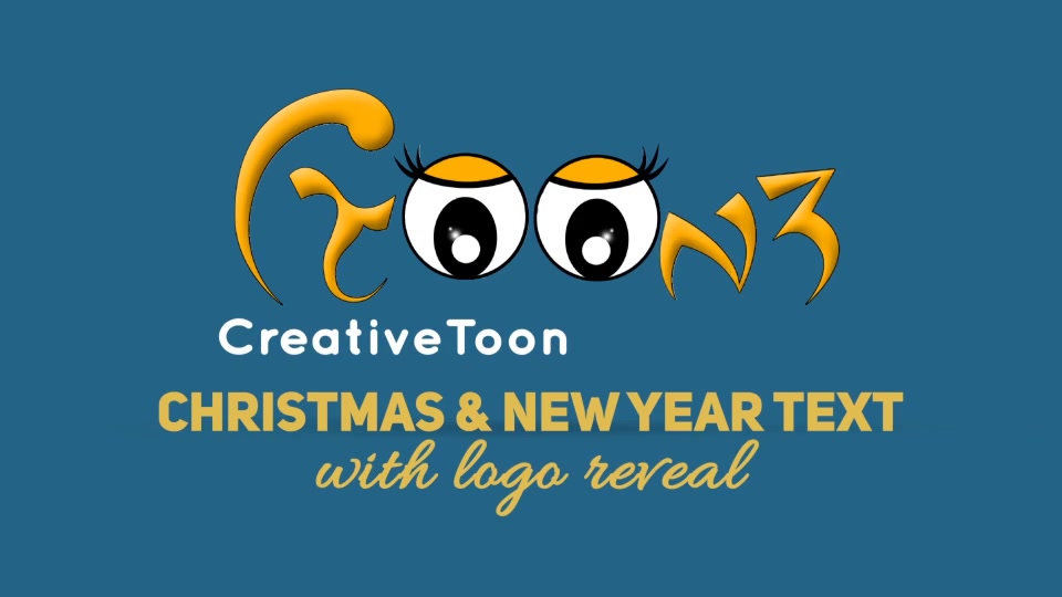 Christmas and New Year Text with Logo Reveal - Download Videohive 20983385