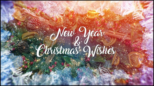 Christmas and New Year Wishes - Videohive Download 23035677